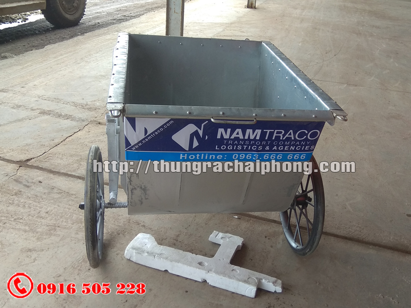 xe thu gom rác hải phòng